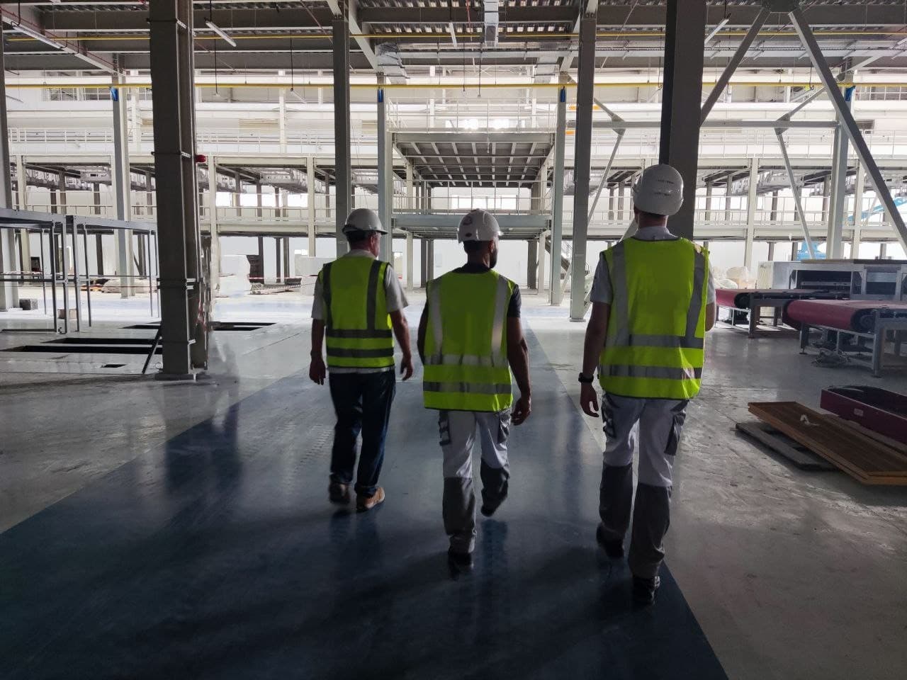 Professional drone surveying in action